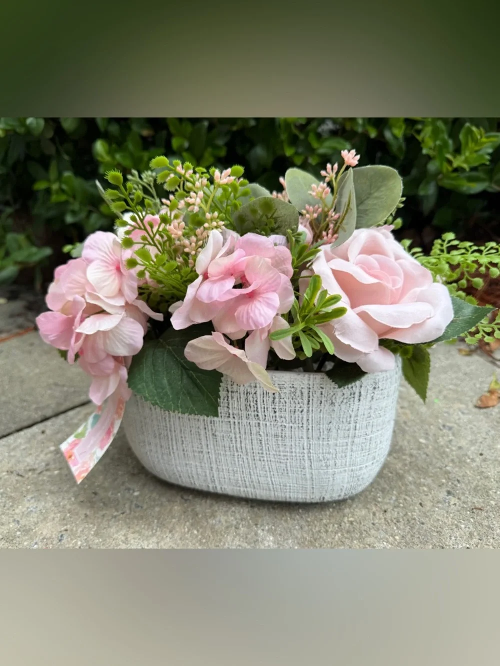 Elegant Pink Floral Arrangement - NWT